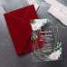 Wedding Invitation Card UV Printing Acrylic Invitation Card Personalized Custom